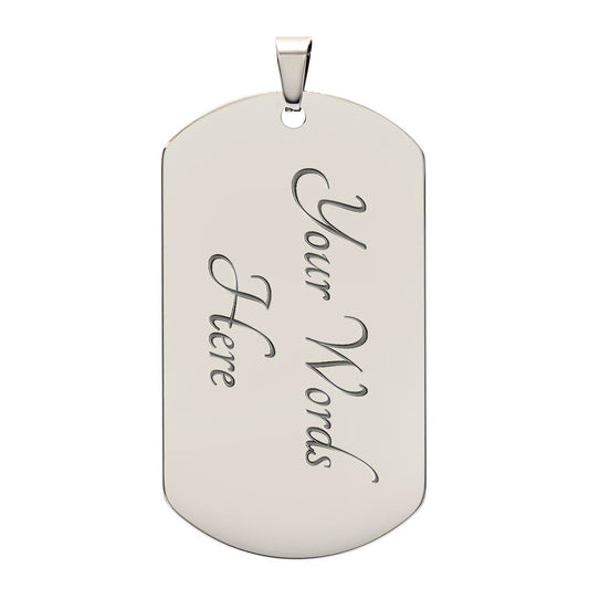 luxury Dog Tag