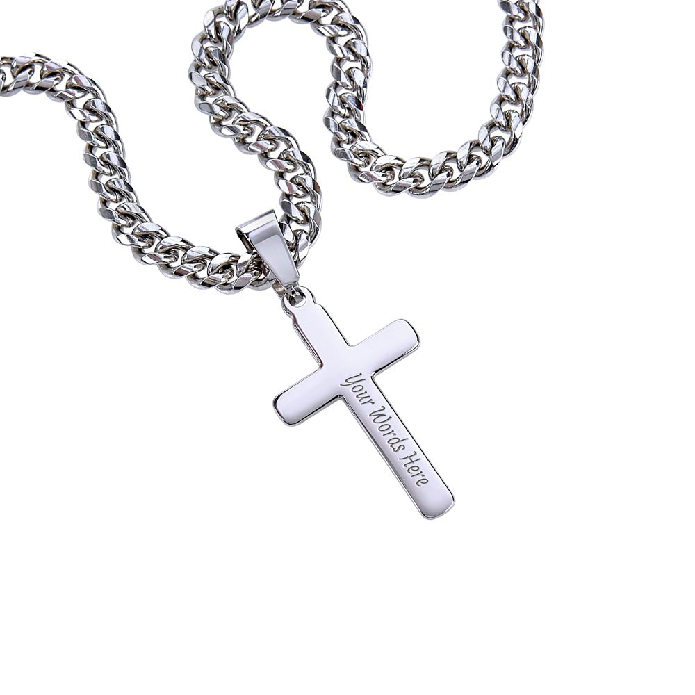 Mens Cross Necklace